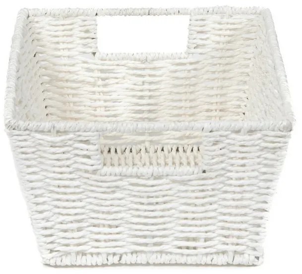 Pletený košík Compactor 31 x 24 x 14 cm, čierna