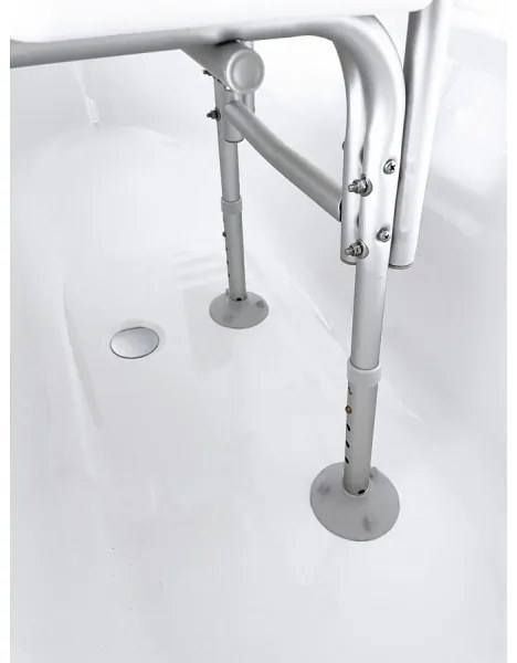 Ridder - Sedátko do vane s madlom 70x63 cm biela