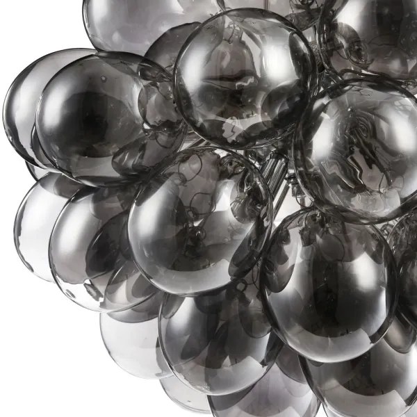 Maytoni MOD112-08-N - Luster na lanku BALBO 8xG9/28W/230V šedá