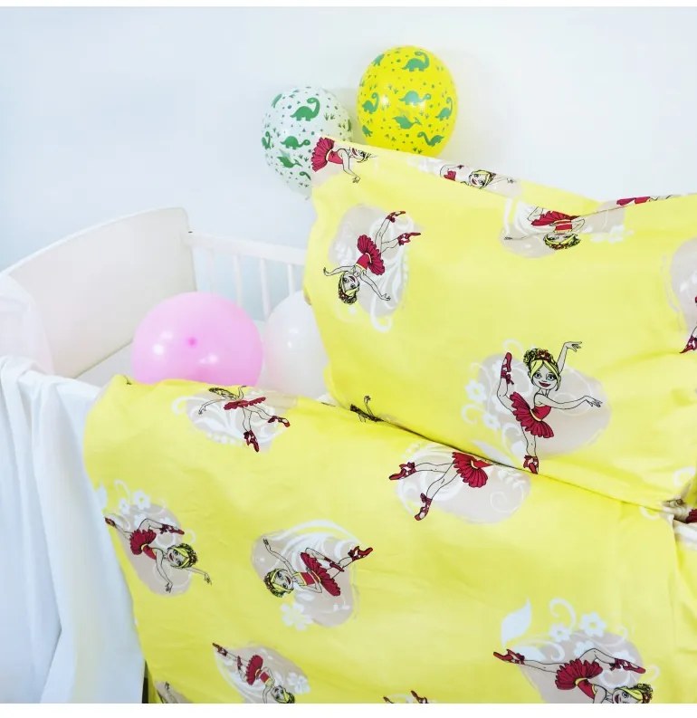 Obliečky detské bavlnené Victoria EMI, Detský set 90x130 + 45x65