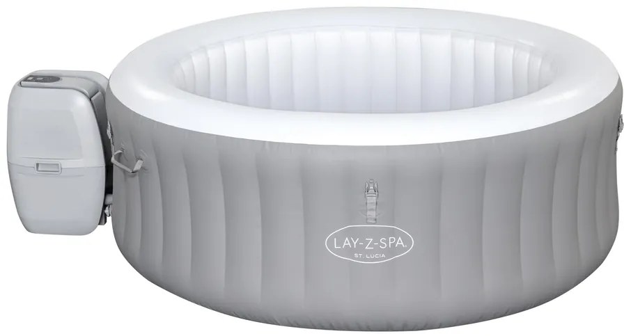 Bestway  Jacuzzi Lay-Z-Spa St.Lucia 170 x 66 cm 3 osoby 60037 sivá