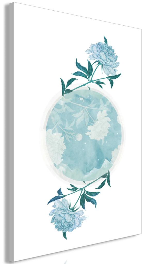 Artgeist Obraz - Floral Planet (1 Part) Vertical Veľkosť: 20x30, Verzia: Premium Print