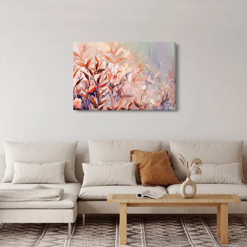 Obraz - Maľba pastelová jeseň (90x60 cm)