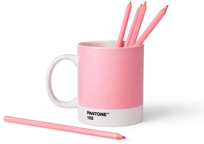 Ružový keramický hrnček 375 ml Light Pink 182 – Pantone