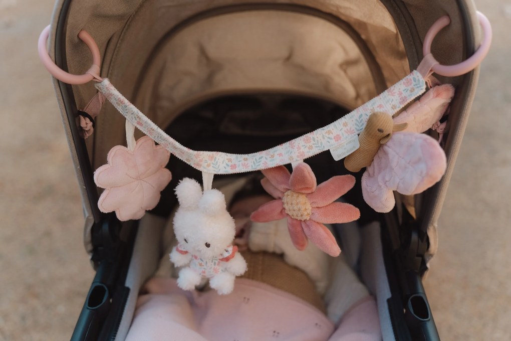 Reťaz na kočík králiček Miffy Lucky Blossom