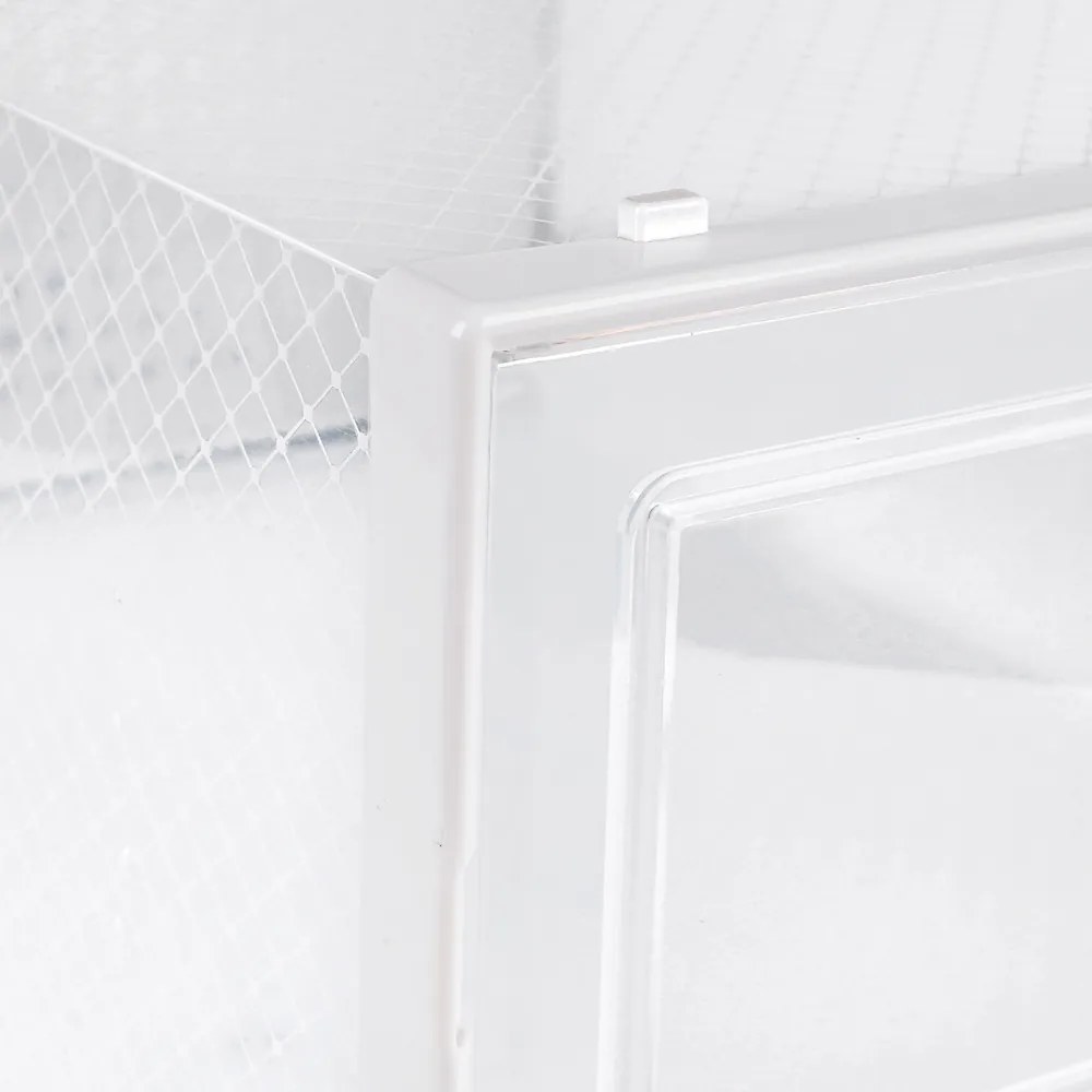 Organizér na topánky MARI, 18 boxov, priesvitná/biela SongmicsHome