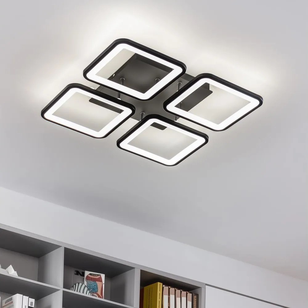 Brilagi - LED Stmievateľný prisadený luster SQUARED LED/85W/230V 3000-6500K + DO
