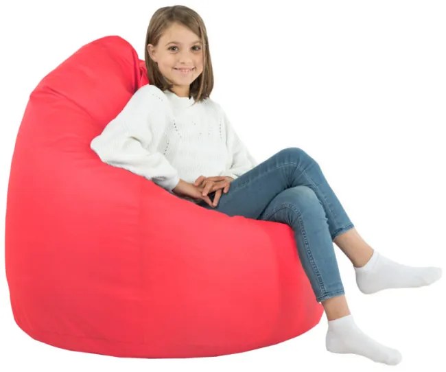 Sedací vak SAKO ružový ekokoža