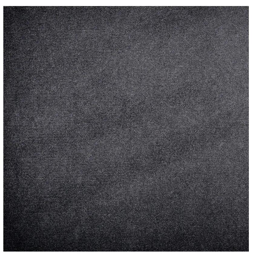 Vopi koberce Kusový koberec Quick step antracit štvorec - 120x120 cm