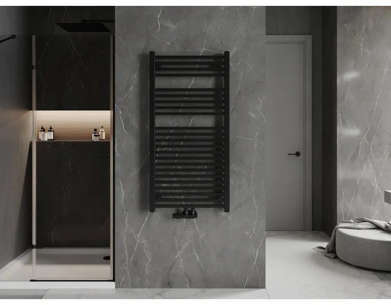 Mexen Pluton vykurovacie teleso 1200 x 600 mm, 718 W, čierna, W106-1200-600-00-70