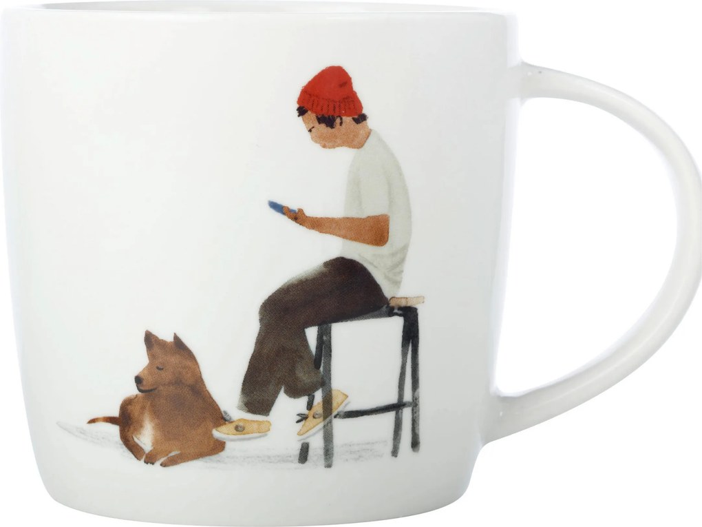 XXXLutz HRNČEK NA KÁVU kostný porcelán (bone china) keramika Maxwell & Williams - Jedálenské sety - 004141040702