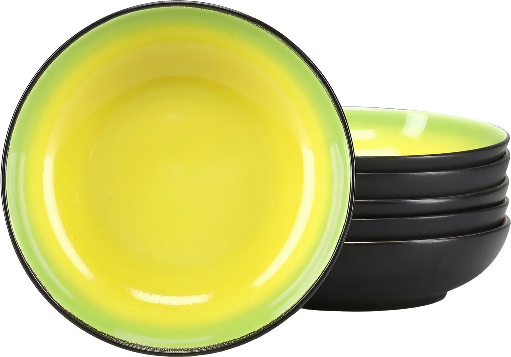 XXXLutz SADA HLBOKÝCH TANIEROV Hot Green 22/5 cm Creatable - Taniere - 007768077103