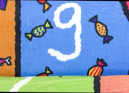 Koberce Breno Kusový koberec Škôlka - pink, ružová, viacfarebná,110 x 160 cm