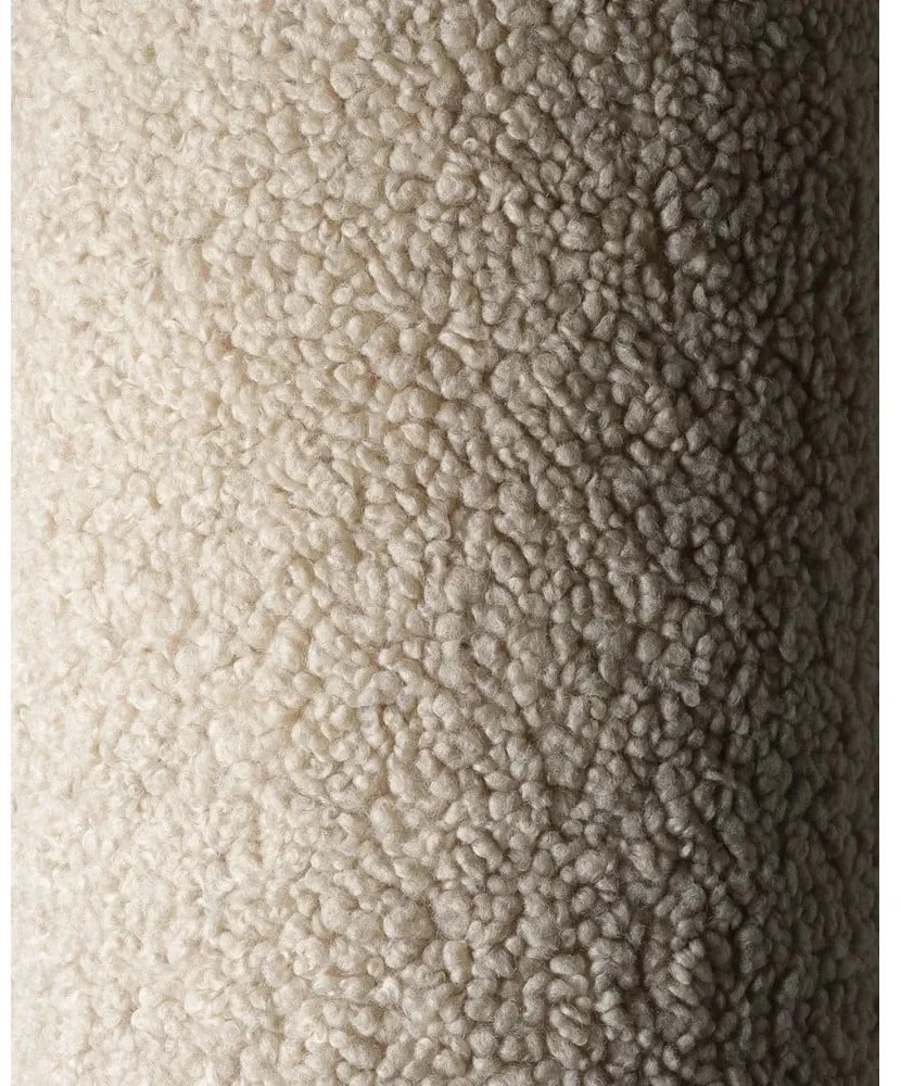 Svetlohnedý detský pohovkový vankúš z textílie buklé Teddy Pouch – Wigiwama