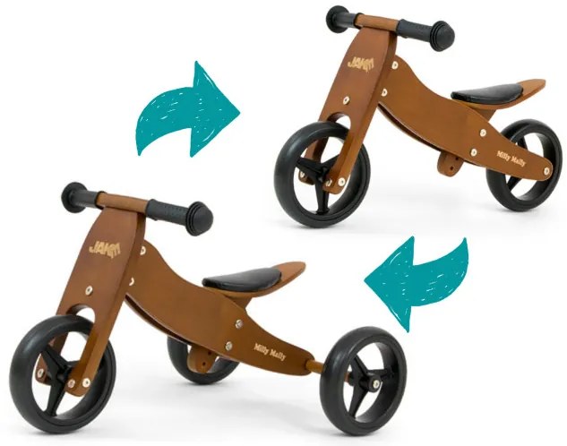 Odrážadlo JAKE Dark Natural