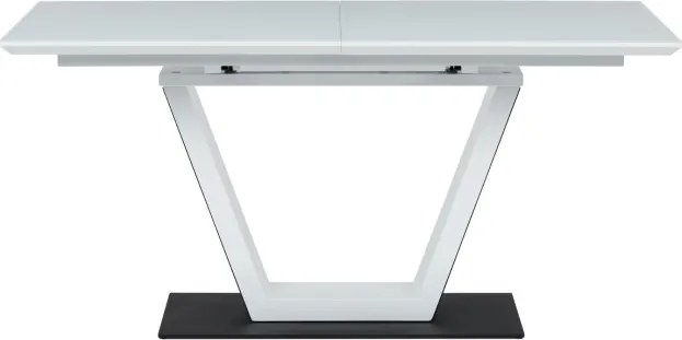 Jedálenský stôl 160x90 cm, rozkladací HT-D1931 WT