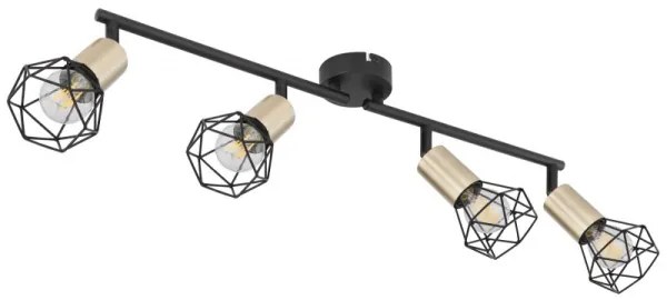 Globo 54802S-4AB - Bodové svietidlo XARA 4xE14/40W/230V