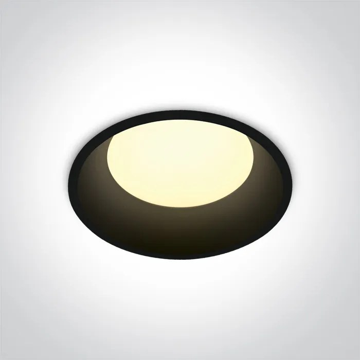 Priemyselné svietidlo ONE LIGHT BLACK LED 9W 3000K 10109D/B/W