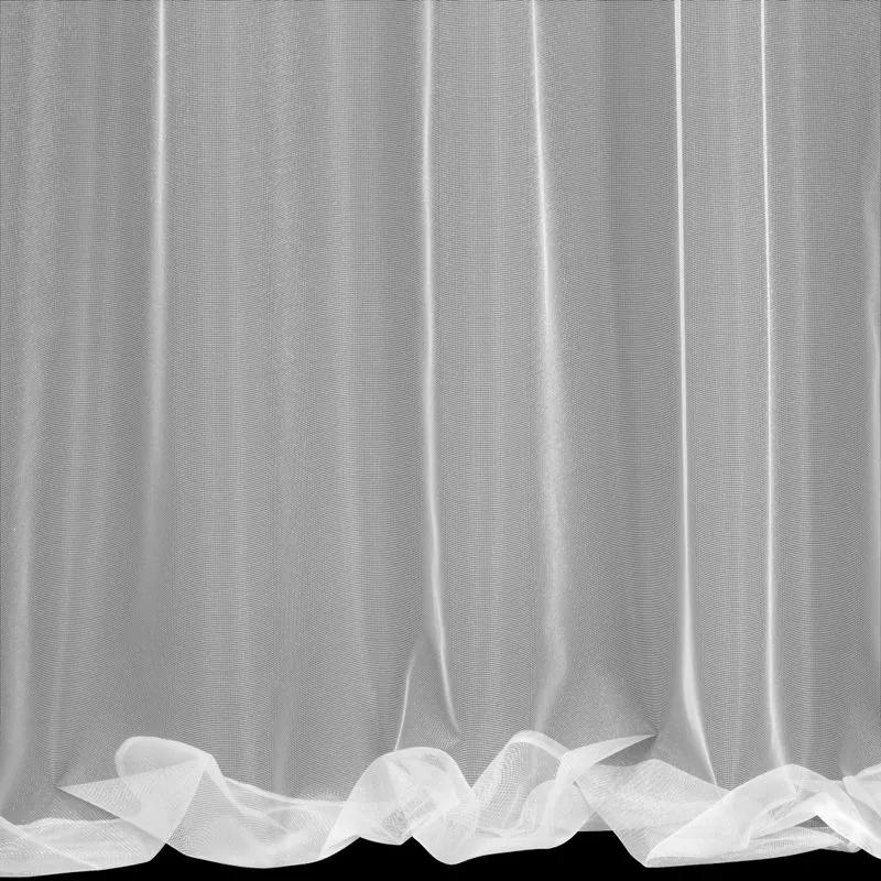 Biela záclona na flex páske TONIA 290x170 cm