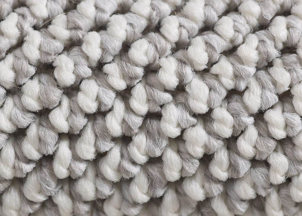 Ayyildiz, Koberec behúň Loom 4300 Silver, 80x250, šedá, obývacia izba