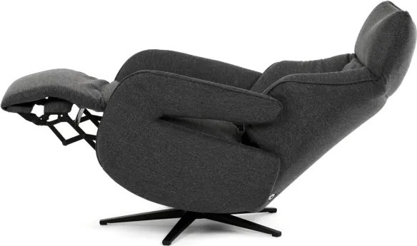 Polohovacie kreslo sivé, elektrické TV-B3973 GREY2
