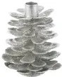 Vianočné dekorácie Bizzotto  P.CANDELA1P PINEAL ARGENTO H14