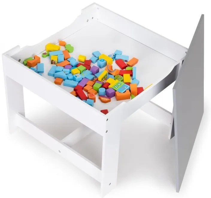 Detská nábytková zostava drevený stôl + 2 stoličky