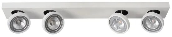 Lucide 09920/40/31 - LED Stmievateľné bodové svietidlo NENAD AR111 4xG53/10W/230V