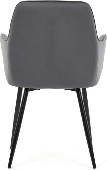 Jedálenská stolička sivá DCH-215 GREY4