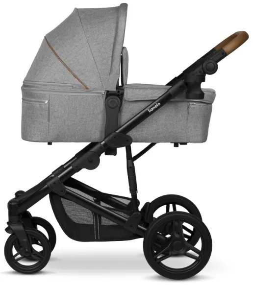 Lionelo - Kombinovaný kočík 2v1 MARI TOUR Sivý kameň