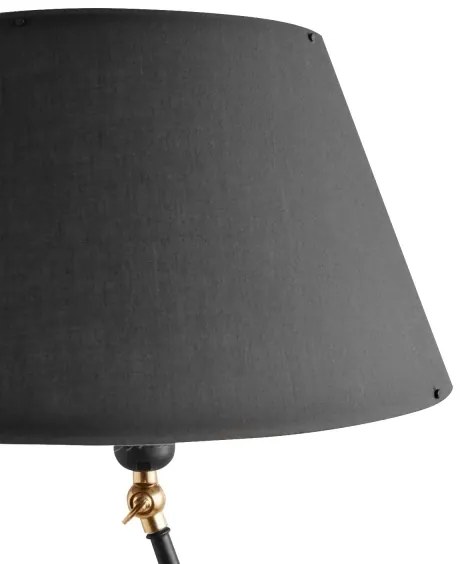 Stojacia lampa AYD 1xE27/40W/230V čierna