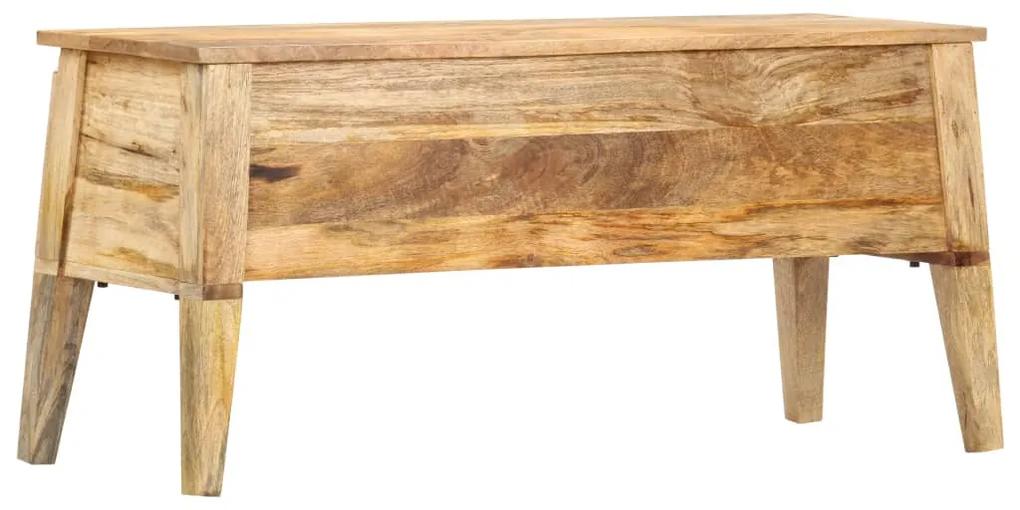 Úložný box z mangovníkového dreva 99x35x48 cm 286462