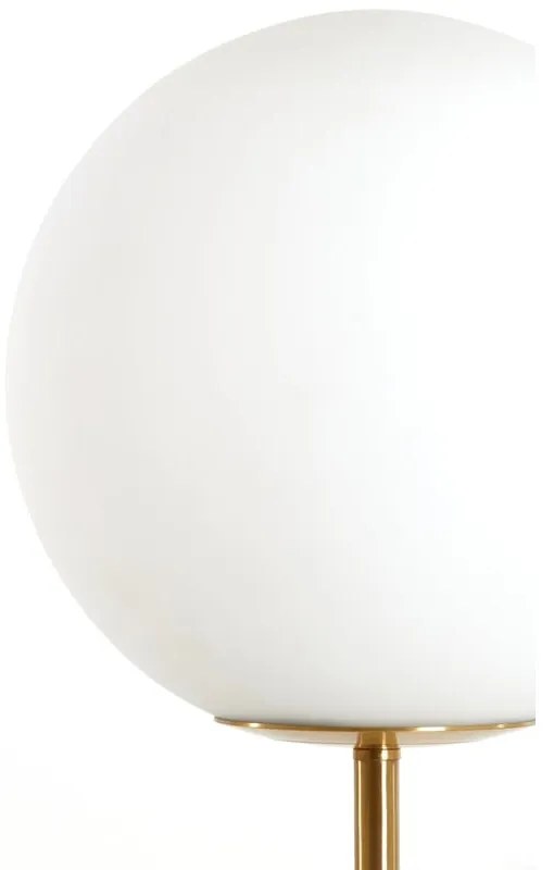 Stojacia lampa v bielo-zlatej farbe (výška 156 cm) Medina - Light &amp; Living