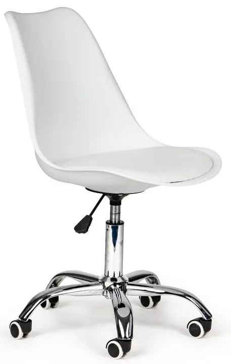 Bestent Kancelárska stolička biela BASIC