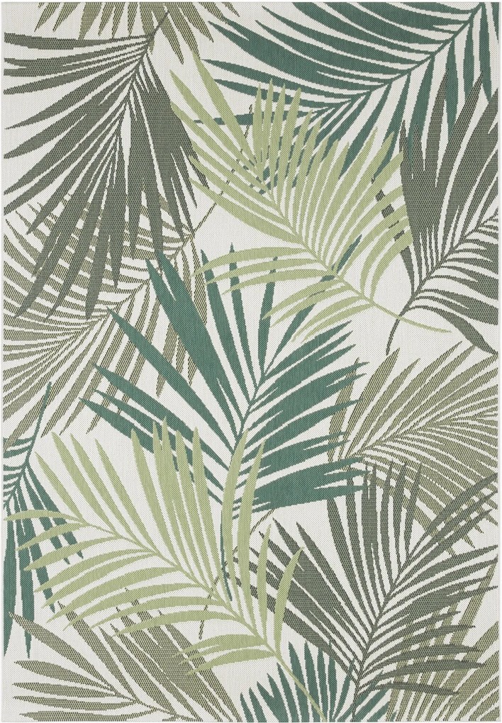 Bougari - Hanse Home koberce Kusový koberec Beach 103843 Green/Cream - 80x150 cm