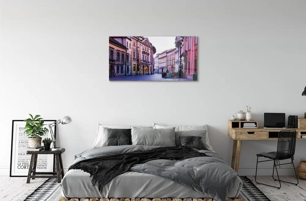 Sklenený obraz Krakow Old Town 125x50 cm