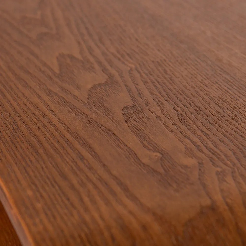 Odkladací stolík v dekore orecha 32x40 cm Frey – WOOOD