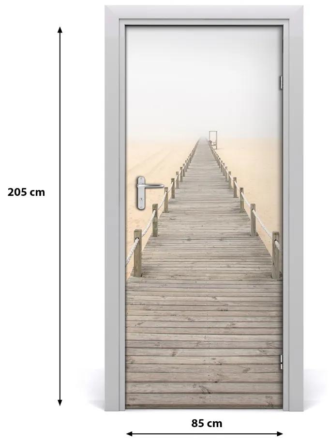 Fototapeta na dvere stezska na pláži 85x205 cm
