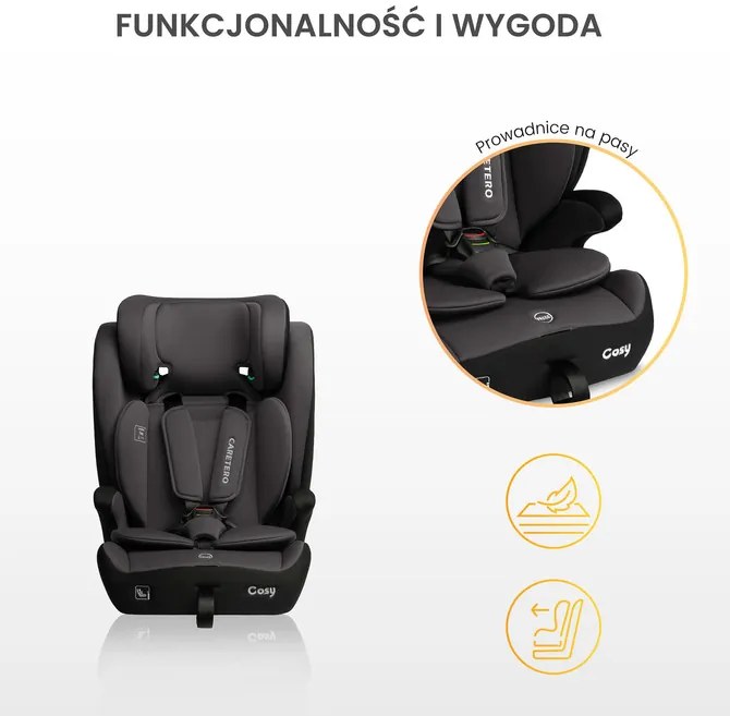 CARETERO AUTOSEDAČKA COSY I-SIZE PURPLE (76-150)
