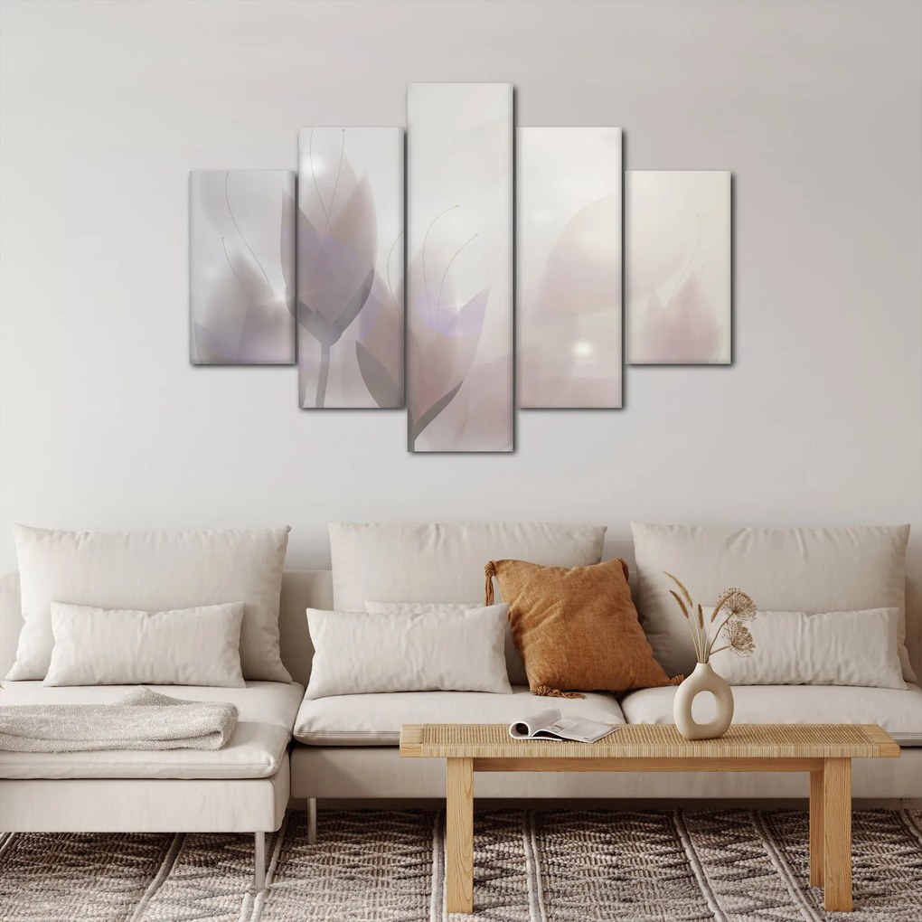 Obraz - Krókusy (150x105 cm)