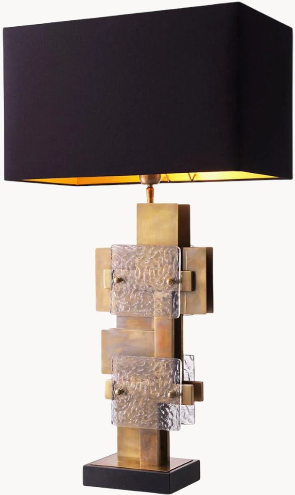 Stolová lampa na žulovom podstavci Langham