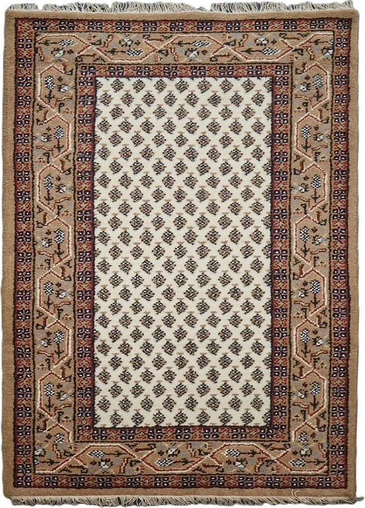 Asra, Kusový ručne tkaný koberec Mir cream, 170x240, béžová, obývacia izba