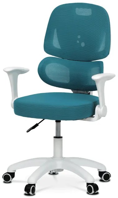 Autronic BONTEC Detská stolička, výškovo nastaviteľná, modrá sieťovina, KA-K1063 BLUE Farba: Modrá