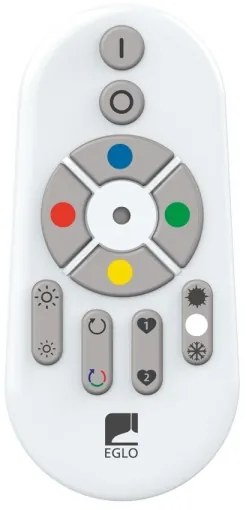 Eglo 98427 - LED RGB stmievateľný luster na lankách HORNITOS-C LED/37W/230V + DO