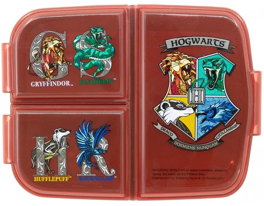 Multibox na desiatu Harry Potter s 3 priehradkami