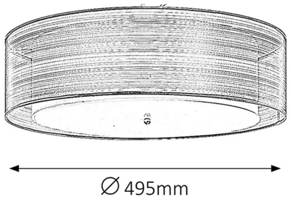 Rabalux 2634 - Stropné svietidlo ANASTASIA 3xE14/25W
