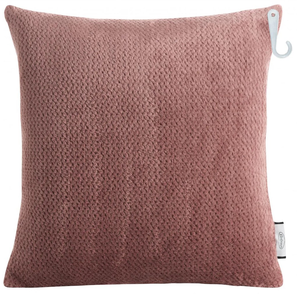 DEKORAČNÁ OBLIEČKA NA VANKÚŠ RICKY 40X40 CM PÚDROVÁ