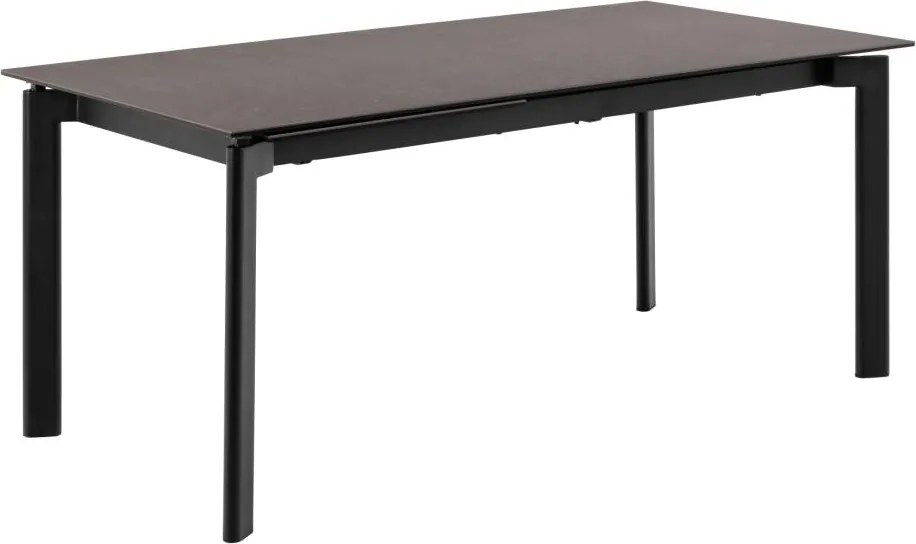 Rozkladací jedálenský stôl Palermo 180/240 cm čierny