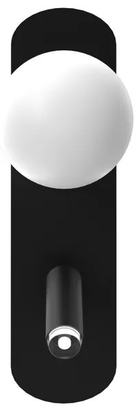 Nástenné bodové svietidlo SIRIO 2xG9/25W/230V čierna