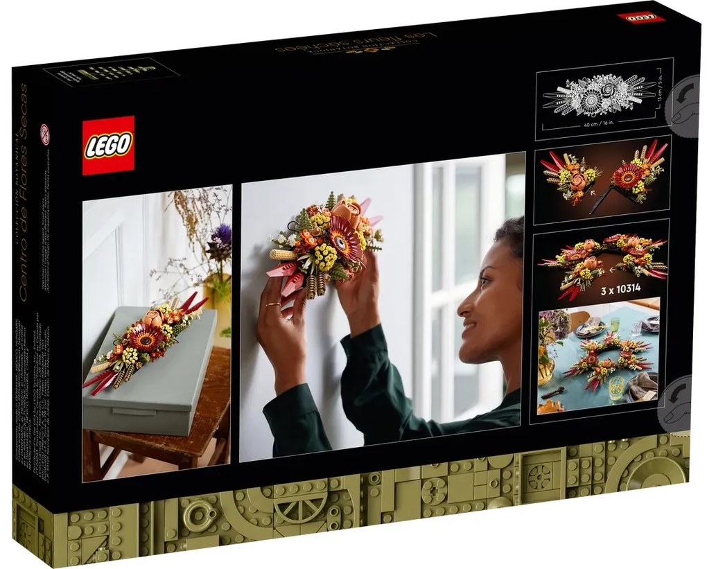 LEGO LEGO Botanical Collection – Dekorácia so sušených kvetov